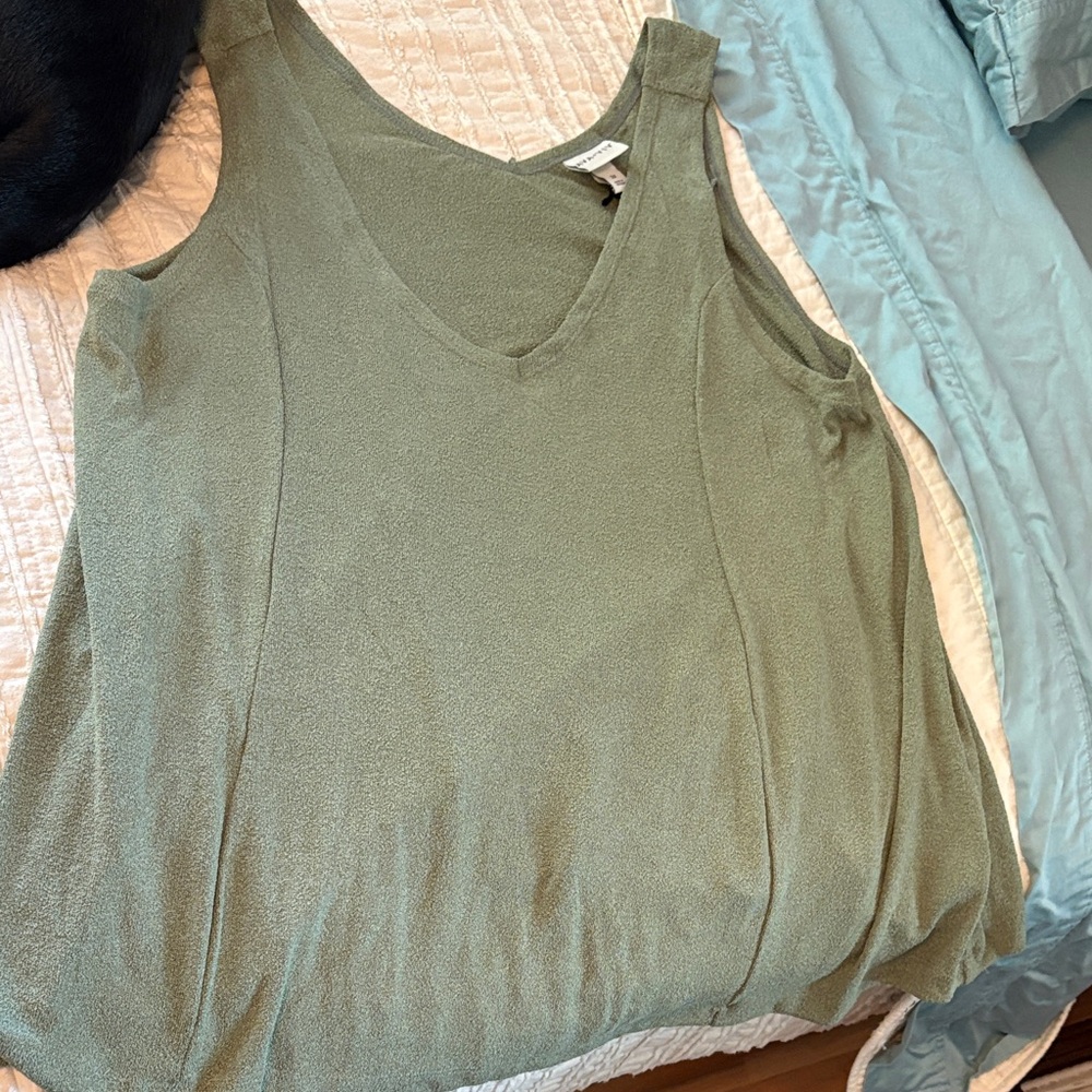 Ava & Viv Olive Green Tank Top